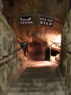 Steps To Perry's Cave